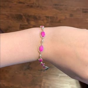Pink Kendra Scott Ahni Bracelet